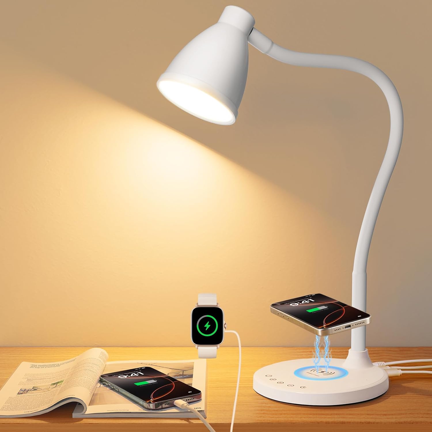 (3-in-1) Desk Lamp